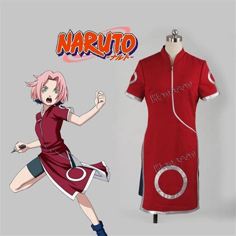 Hot Anime Naruto Cosplay Costumes Hero Haruno Sakura Costume Cosplay