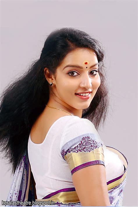 Malavika Menon Cute Actress In Saree Rare Photo Collection Keralas