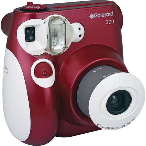 Polaroid 300 Instant Film Camera Red Polpic300r Bandh Photo Video