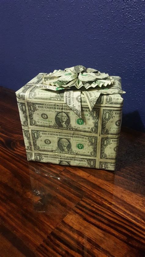 Choose a gift wrap idea that also doubles as a gift: need a creative way to gift money? use it as wrapping ...