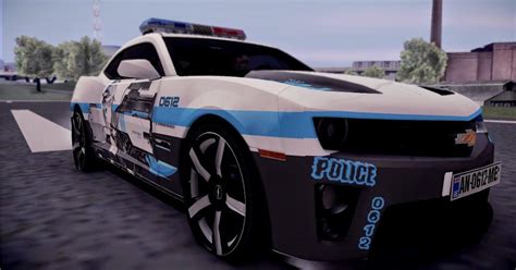 Chevrolet Camaro Zl1 Police Itasha