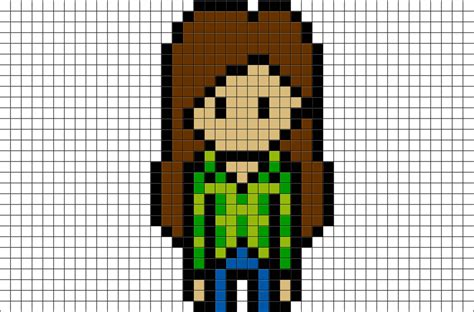 Gravity Falls Wendy Pixel Art Pixel Art Pixel Art Design Lego Art