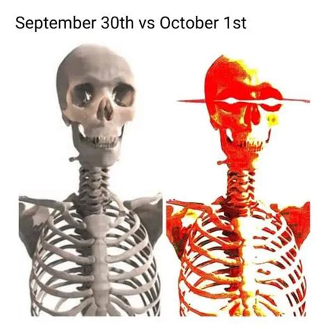 20 Best September 30th Vs October 1st Memes In 2023