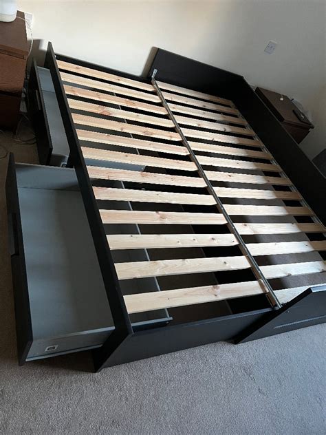 Extendable Single To Double Bed With 2 Drawers In Blandford Forum