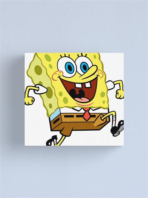 Spongebob Canvas Print For Sale By Hdpr Redbubble