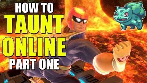 How To Taunt Online Part 1 Super Smash Bros Ultimate Youtube