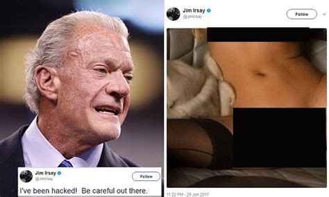 Colts Owner Tweets Out Photo Of Naked Woman Claims Hack Daily Mail Online