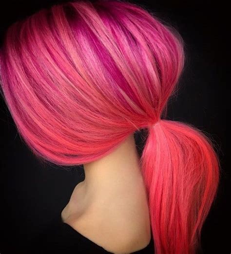 Shmeggsandbaconn Created This Gorgeous Neon Pink Mane Hairinspo