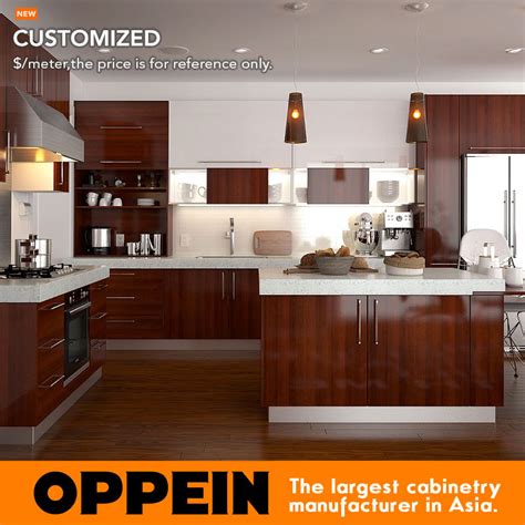 Despite the common misconception that aluminium kitchen cabinets only come in boring metallic look, you actually have the choice to get your aluminium cabinets in a variety of customized colors and designs to match your overall interior design and your quartz or solid surface kitchen countertop. European Standard With Island Simple Design Aluminium ...