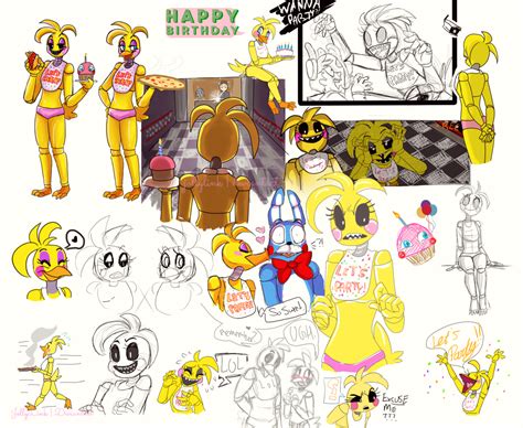 Toy Chica Doodles Five Nights At Freddy S Know Your Meme