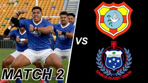 Tonga Vs Manu Samoa Lineups Rugby World Cup 2023 Qualifier Match 2