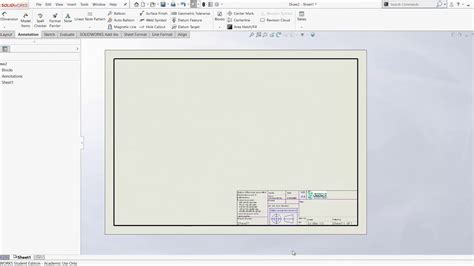 Drawing Templates And Sheet Formats Youtube