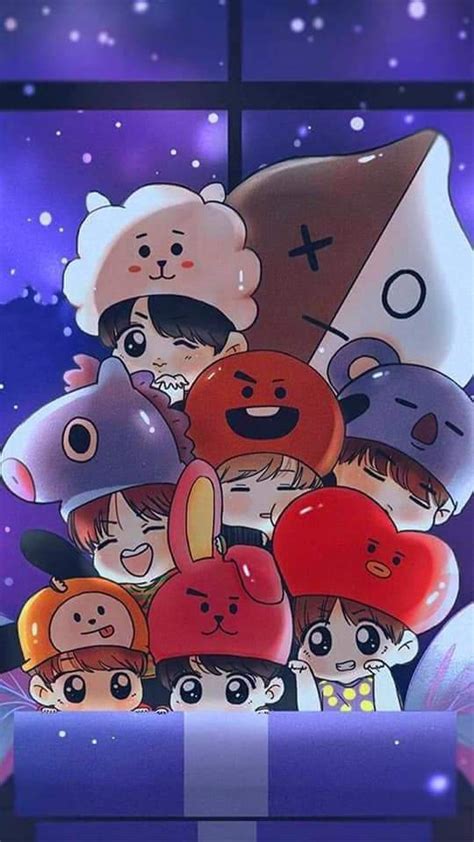 A collection of the top 23 bt21 desktop wallpapers and backgrounds available for download for free. 10+ Wallpaper Bt21 - Richi Wallpaper