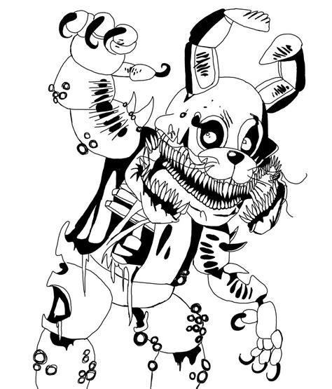 Fnaf Coloring Pages Springtrap Fnaf Coloring Pages Puppy Coloring