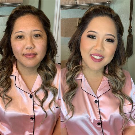 Before And After Ali Grace Hair Asian Bridal Makeup Bridal Hair And