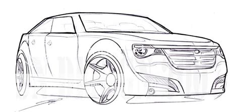 New Chrysler 300 Sketch