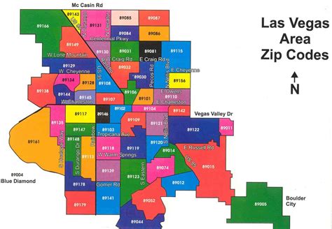 Zip Code Map Las Vegas Nv Spain Map