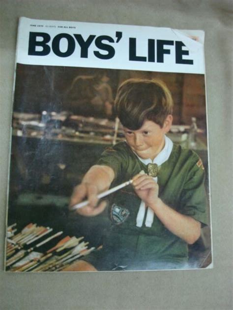 Vintage Boy Scouts Of America Group Of 6 1970s Boys Life