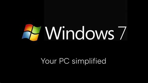 Windows 7 Your Pc Simplified Logo Remake Youtube