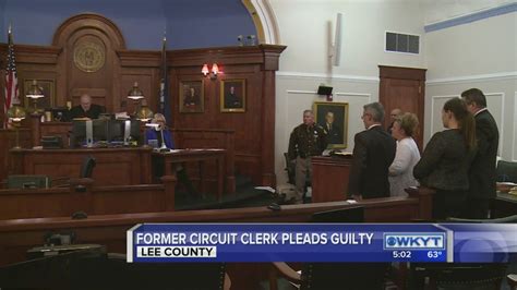Former Circuit Clerk Pleads Guilty Youtube