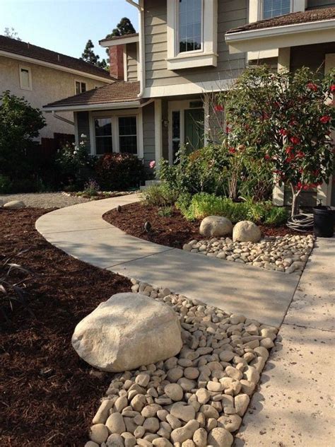 55 Beautiful Rock Garden Ideas For Backyard And Front Yard With