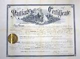 Photos of San Antonio County Clerk Marriage License