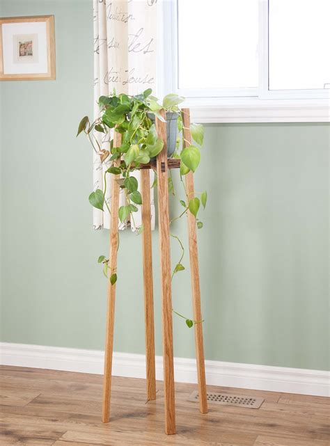 Tall Plant Stand For Small Plant Pot Spark Shell Craft