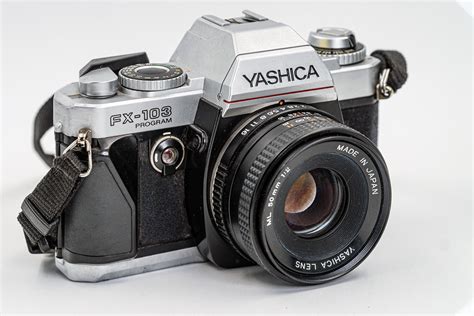 Yashica Fx 103 Program With Ml 50mm F20 Automatic Prime Yashica Lens