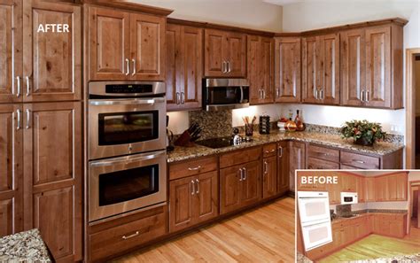 So in essence, they mean the same thing. Cabinet Refacing - Before and After - Kitchen - Other