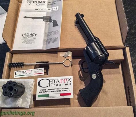 Pistols Chiappa 17 Hmr Revolver