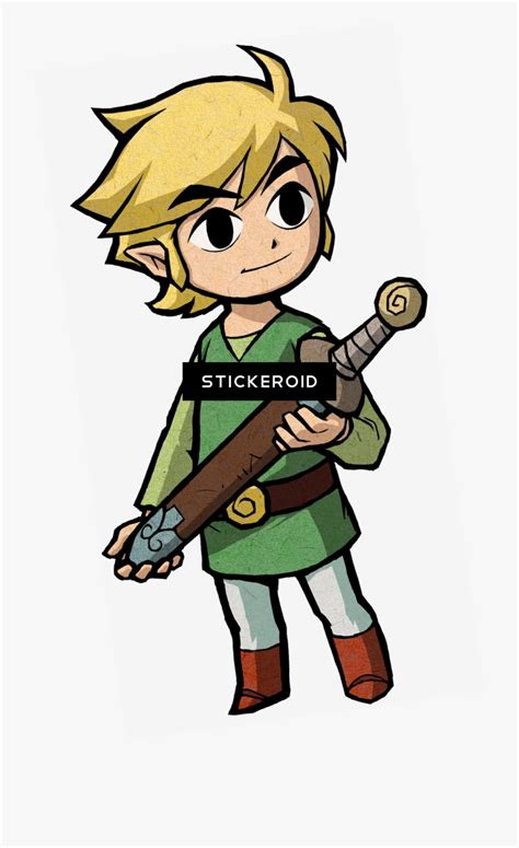 Cartoonclip Characterstyle Zelda Link Wind Waker Transparent
