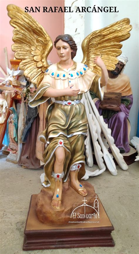 Escultura De San Rafael Arcángel Esculturasreligiosas