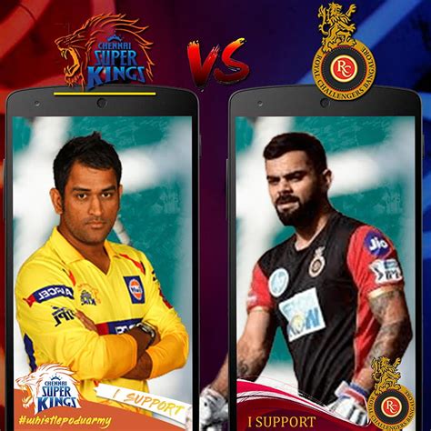 Csk Vs Rcb Selfie Live Ipl Stream Editor For Android Hd Phone