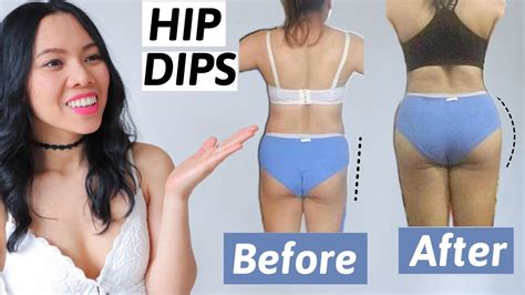 Before And After Hana Millys Hip Dip Workout Results Round Booty Wider