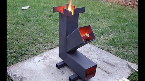 Feel free to refer back to our needed more pictures and maybe a video of the process. Simple Camping "Rocket" Stove Build DIY - YouTube