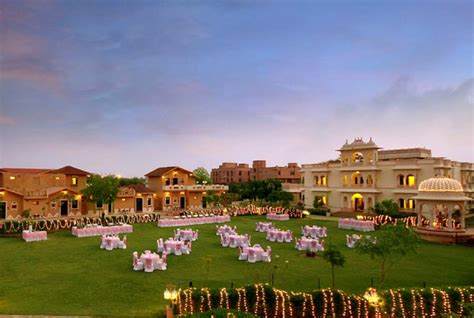 Central Lawn of Pride Amber Villas Resort in Tonk Road, Jaipur - Photos