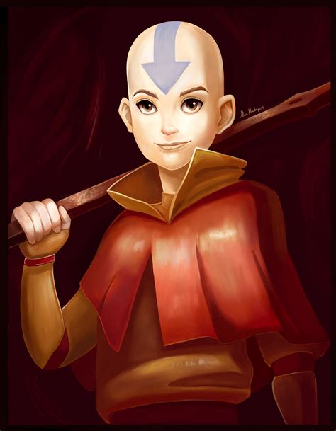 Avatar Aang By Alinemendes On Deviantart
