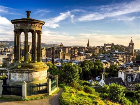 Beautiful View Of The City Of Edinburgh Top 10 Tourist