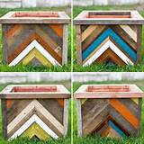 How To Make A Flower Box From Pallets Photos
