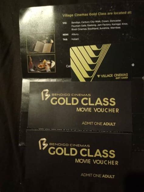 Gold Class Cinema Tickets X 2 And 50 Meal Voucher Theatrefilm