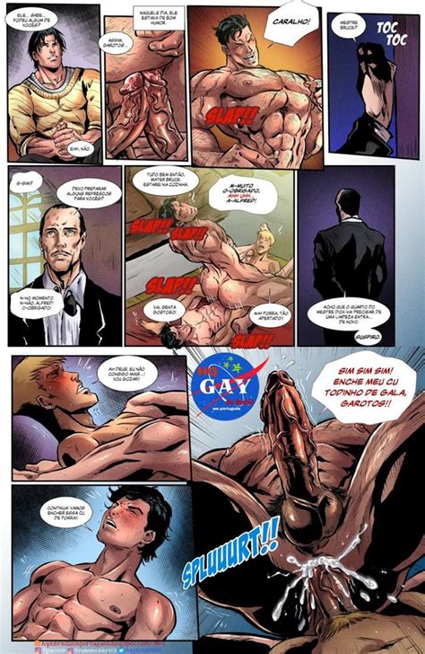 Orgia Entre Batman E Novinhos Hq Gay Homens Pelados Br