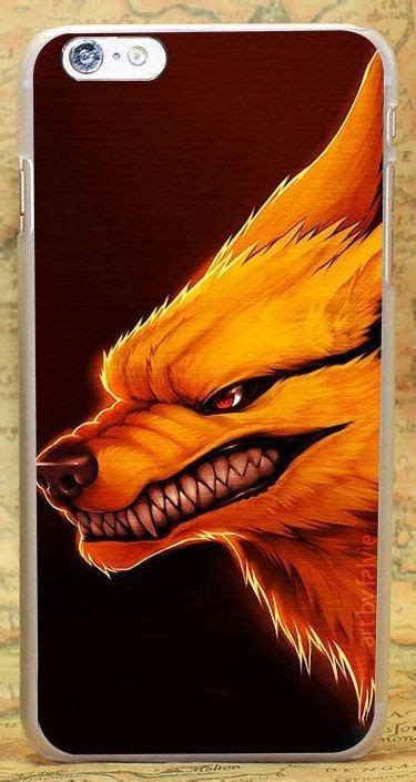 The Nine Tailed Fox Fangs Red Eyes Naruto Case Cover Coque For All