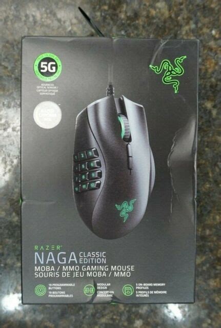 Razer Chroma Rgb Naga Classic Edition Mobammo Gaming Mouse 5g For Sale Online Ebay