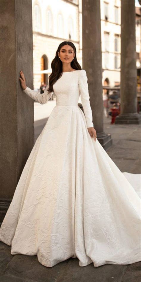 24 modest wedding dresses of your dream wedding dresses guide