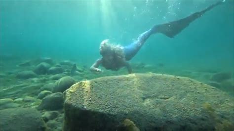 Mermaids Swimming Underwater Real Mermaid Phantom Footage In Michigan