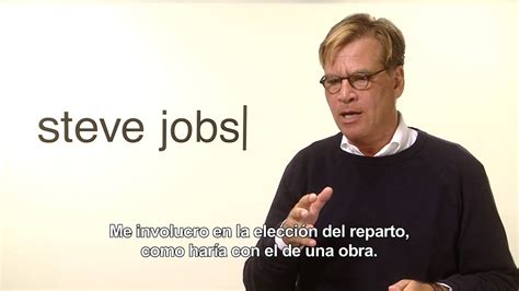 Steve Jobs Entrevista A Aaron Sorkin Youtube