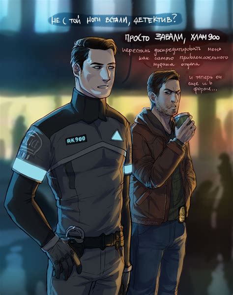 Reed RK And Gavin Reed By Levionok Detroit Being Human Detroit Become Human Detroit