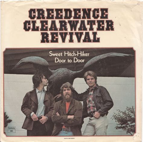 creedence clearwater revival sweet hitch hiker door to door 1971 hollywood pressing vinyl