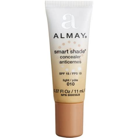 Almay Smart Shade Concealer Makeup Spf 15 010 Light 037 Oz Pack