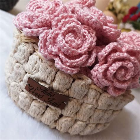 Rosa De Crochê 75 Modelos E Como Fazer Versões Delicadas Dessa Flor